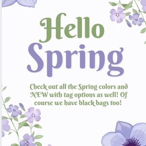 Floral Lavender and Green Scarf